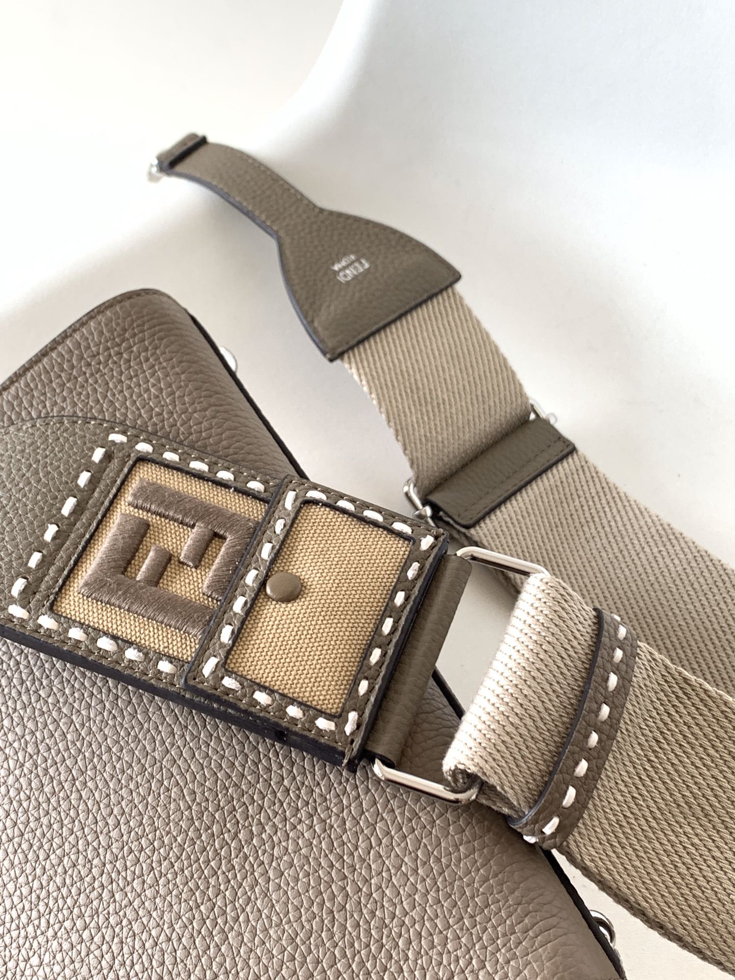 Peekaboo Mini Selleria Bag 23cm brown leather shw with 220 hand-sewn stitches mysite