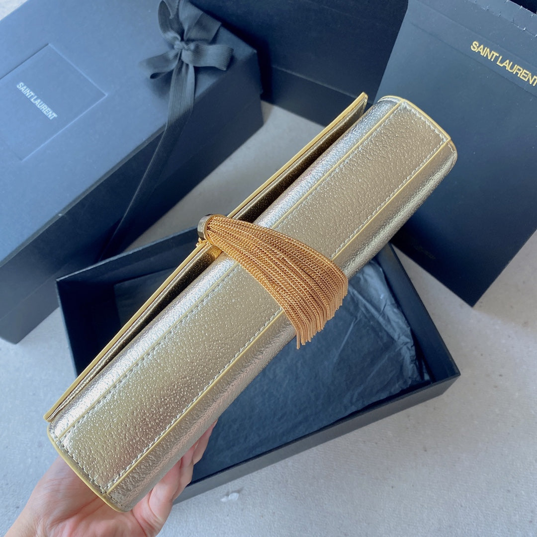 kate medium 24cm gold metalic calfskin gold hardware mysite