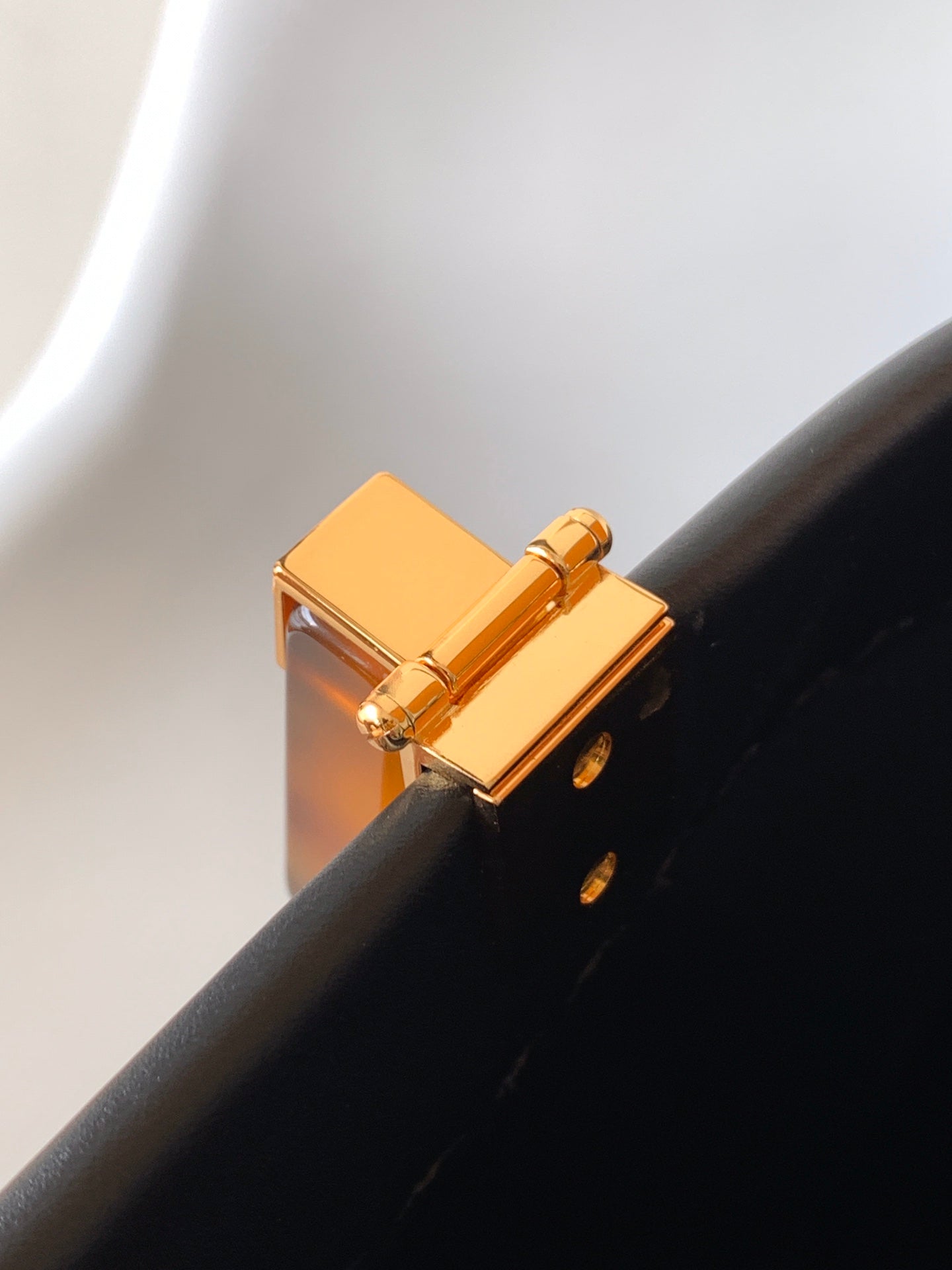 Fend Sunshine Medium Bag 35 Black Leather mysite