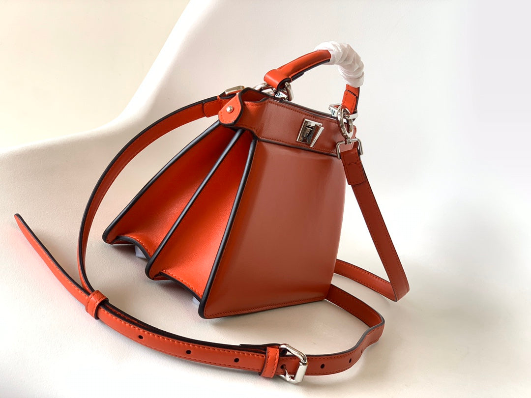 Peekaboo ISeeU Petite 20 Bag Red Lambskin Shw mysite