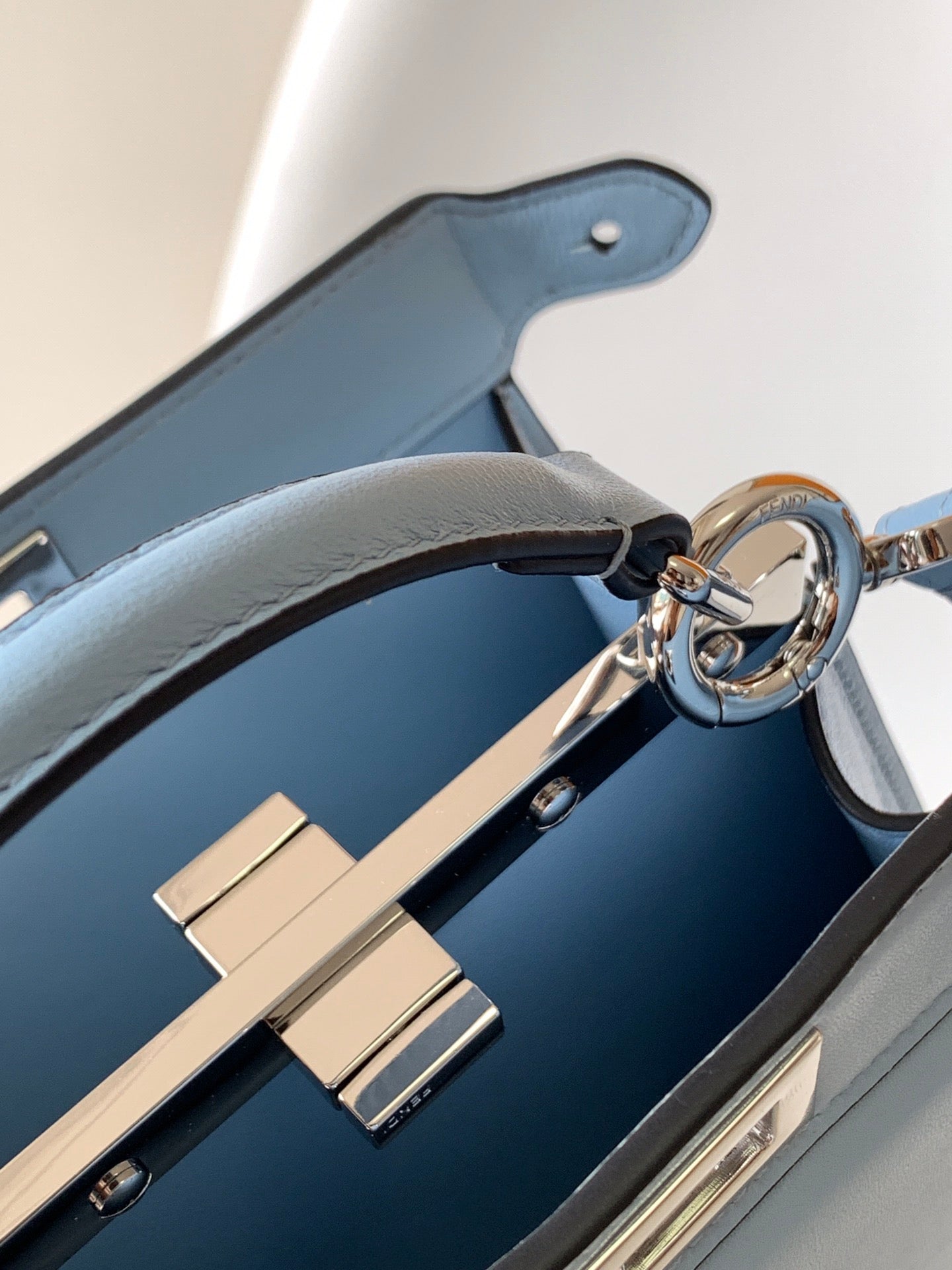 Peekaboo ISeeU Petite 20 Bag Baby Blue Lambskin Shw mysite