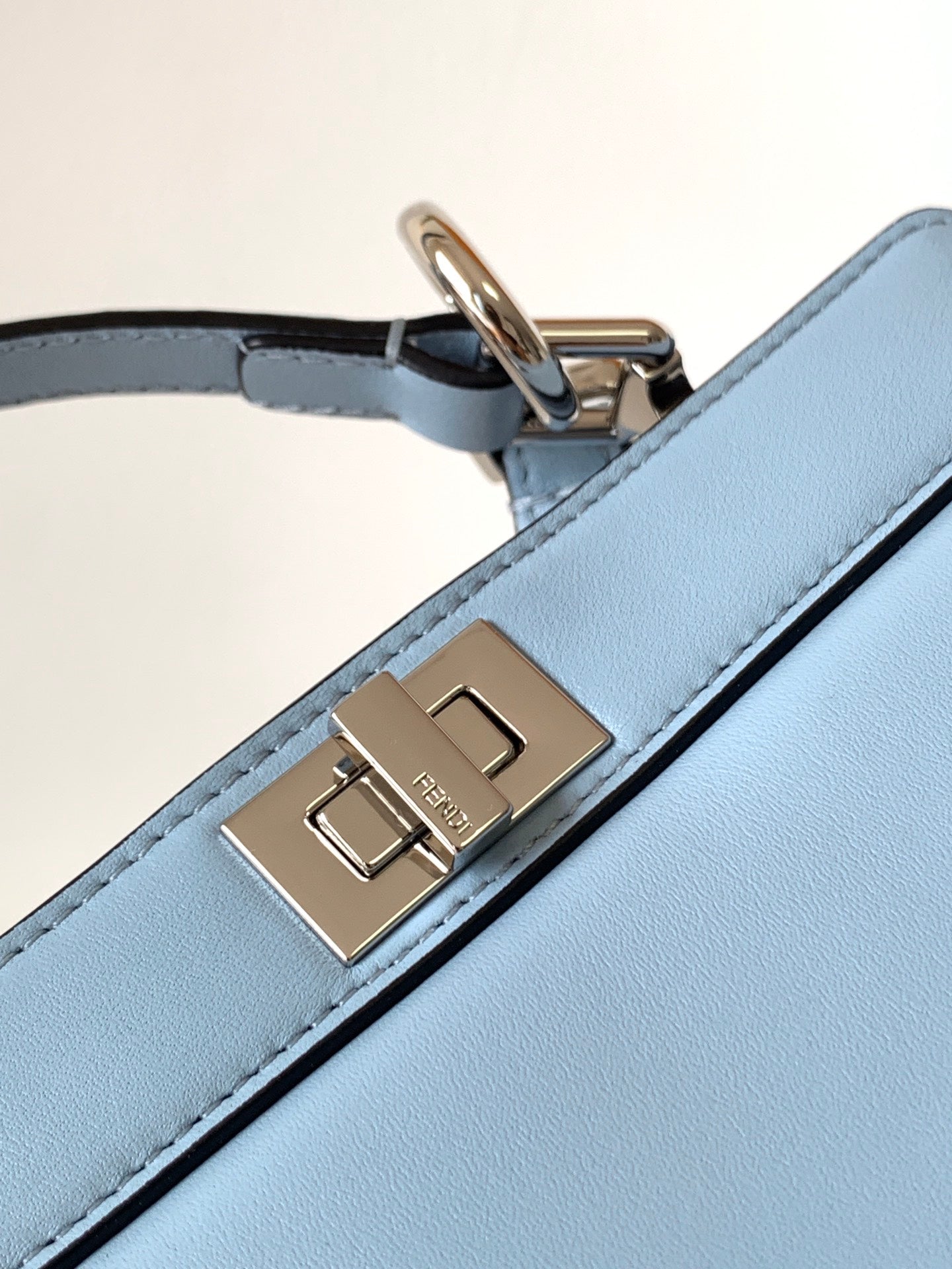 Peekaboo ISeeU Petite 20 Bag Baby Blue Lambskin Shw mysite