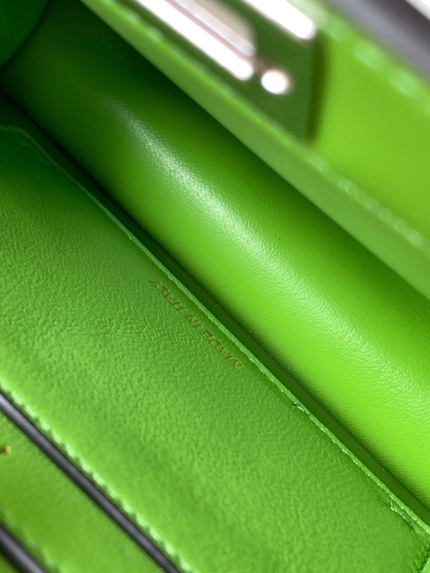 Peekaboo ISeeU Petite 20 Bag Green Lambskin Shw mysite