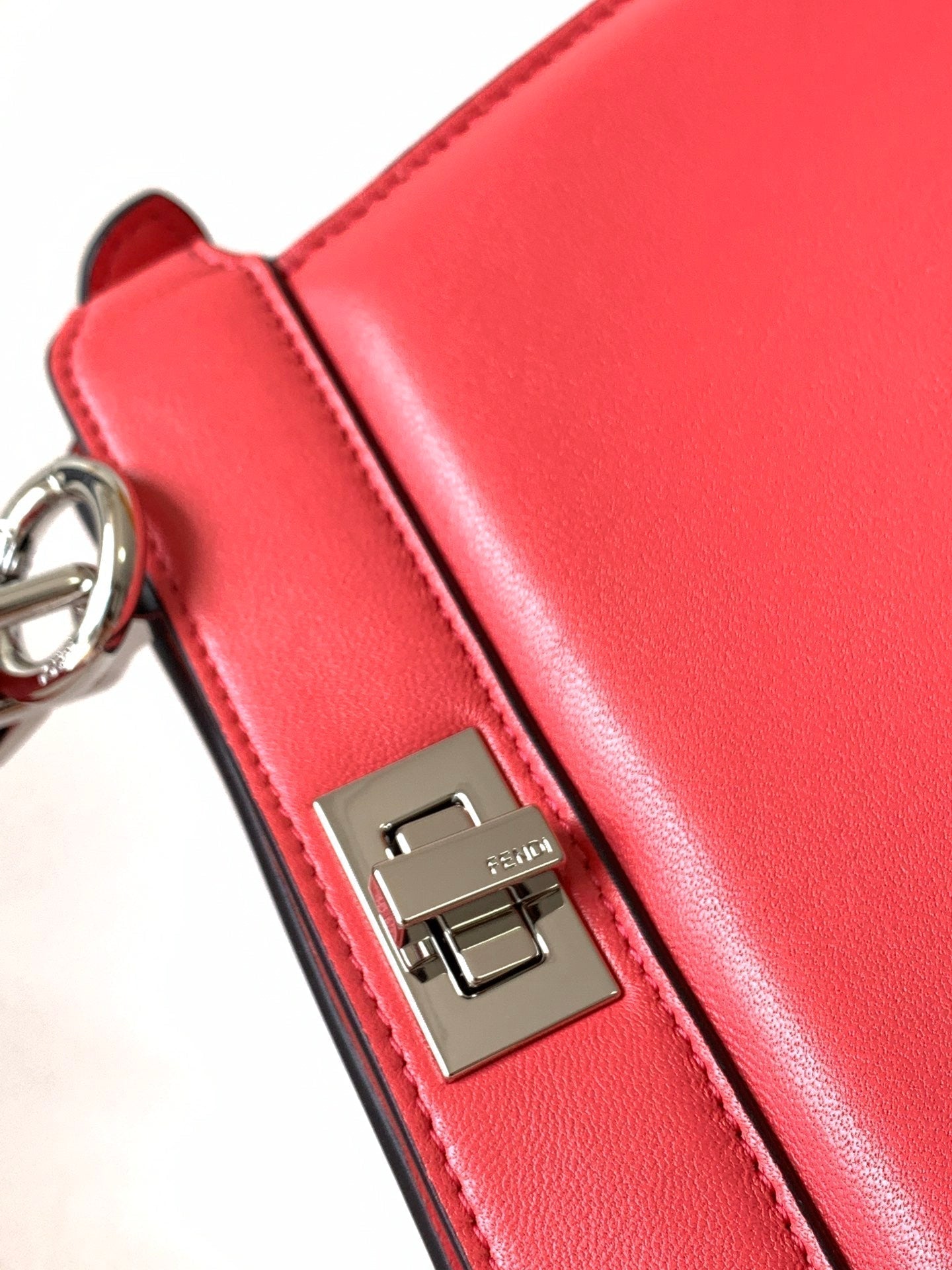 Peekaboo ISeeU Petite 20 Bag Hot Pink Lambskin Shw mysite