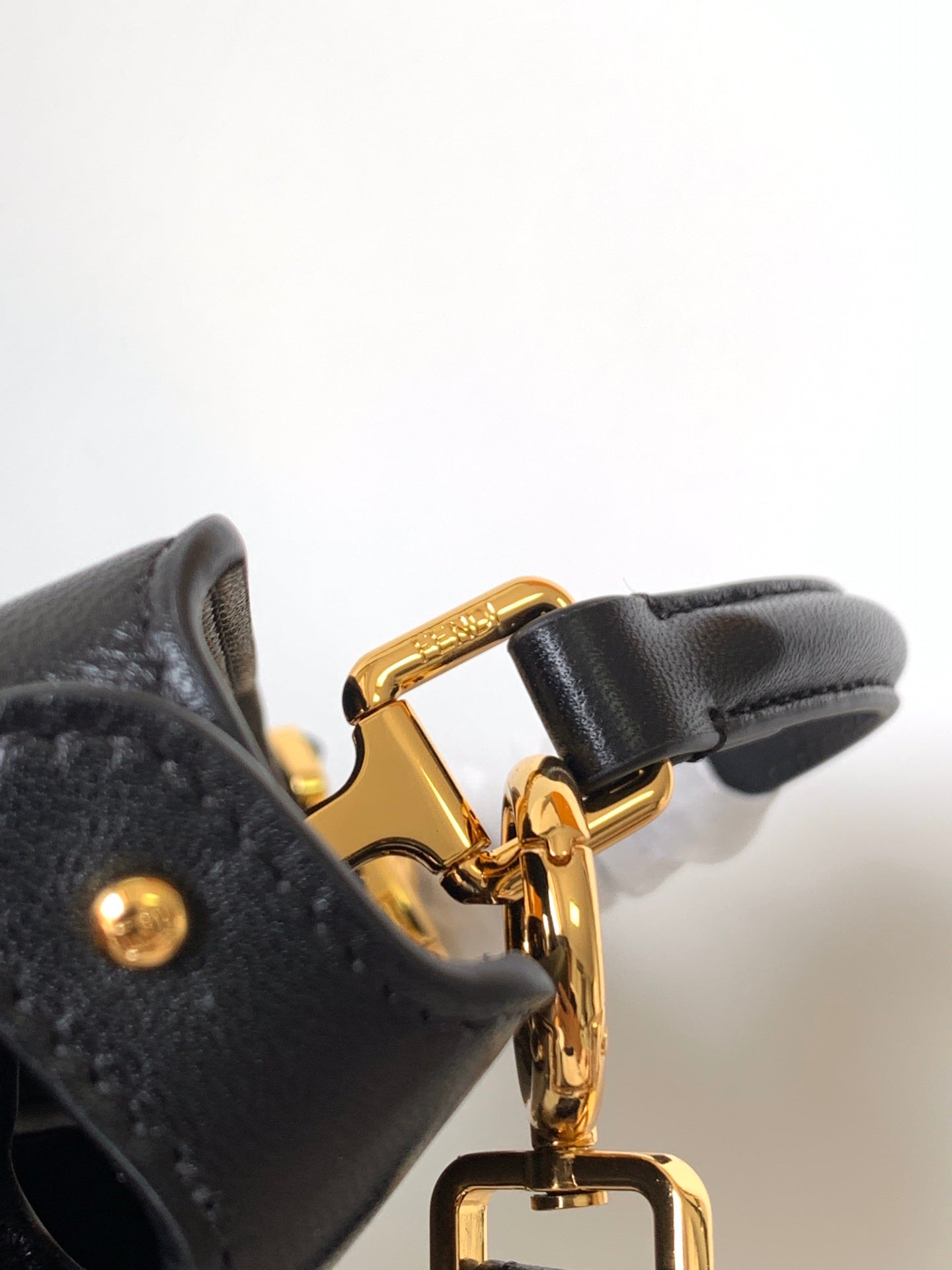 Peekaboo ISeeU Petite 20 Bag Black Lambskin Ghw mysite