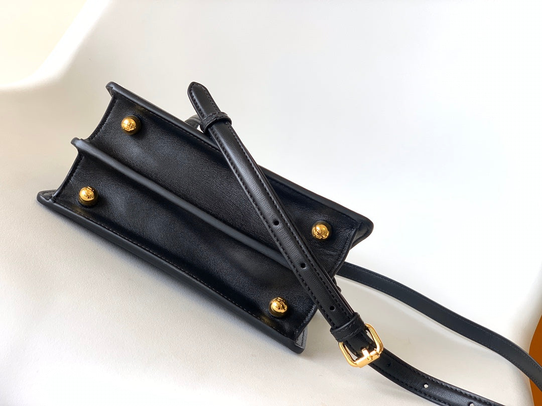 Peekaboo ISeeU Petite 20 Bag Black Lambskin Ghw mysite