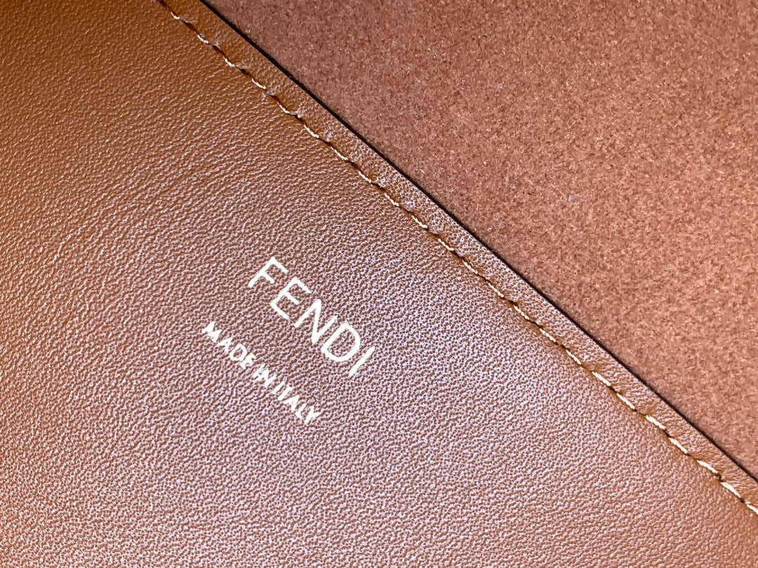 Fend Sunshine Medium Bag 35 Tan Leather mysite