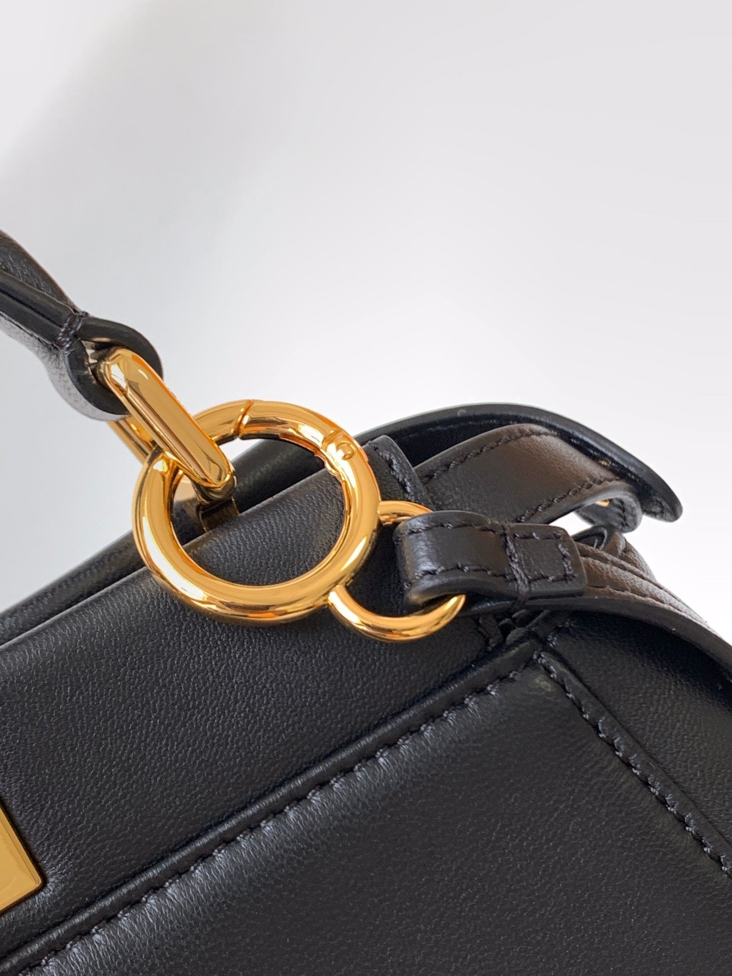 Peekaboo Mini 23cm Bag black lambskin gold hardware mysite
