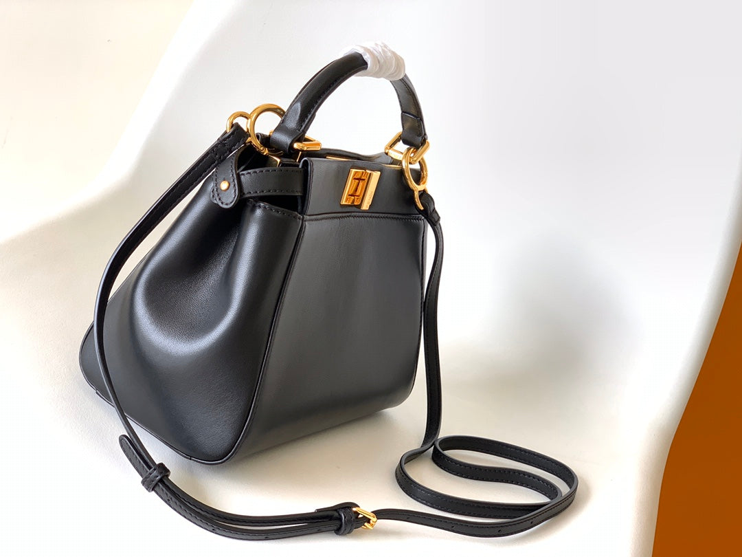 Peekaboo Mini 23cm Bag black lambskin gold hardware mysite