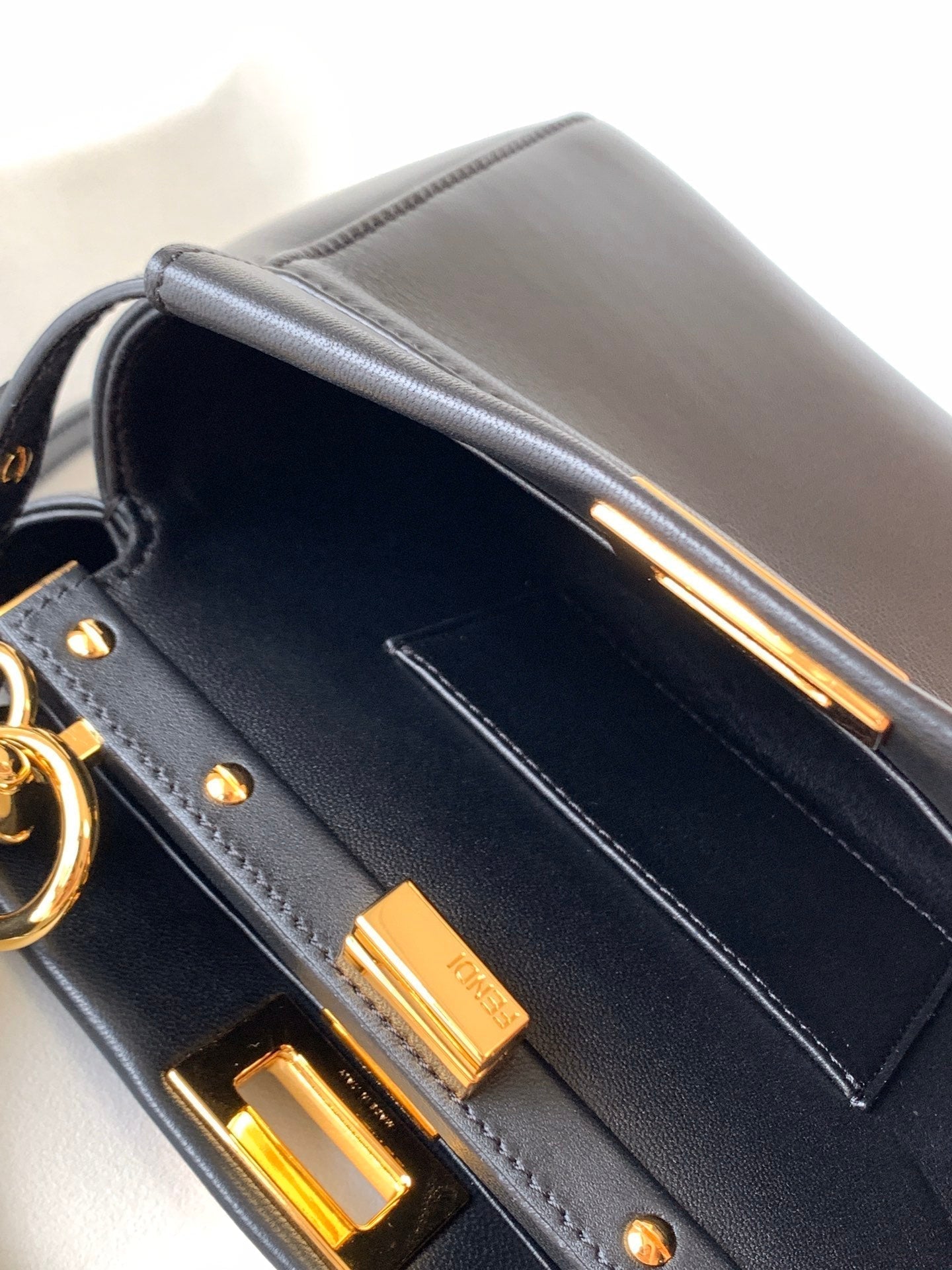 Peekaboo Mini 23cm Bag black lambskin gold hardware mysite