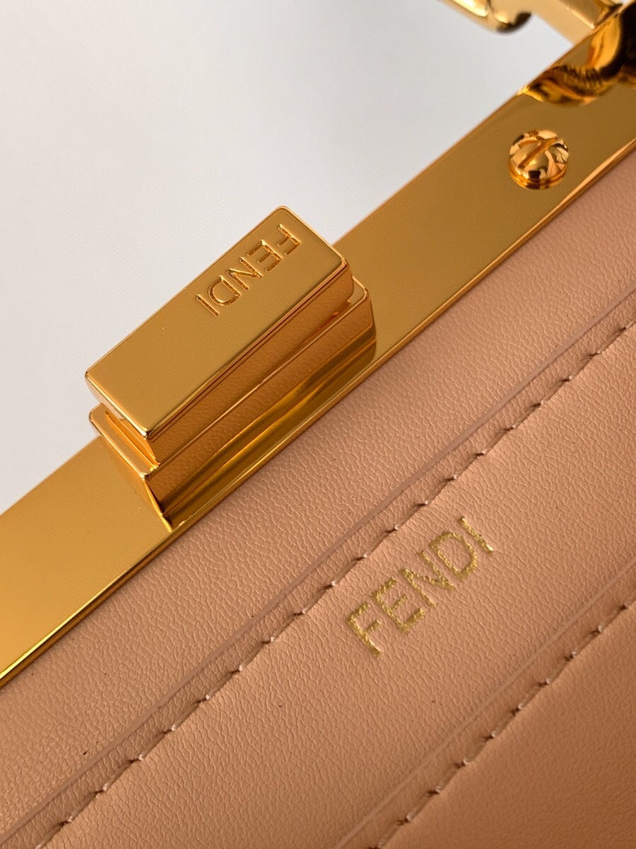 Peekaboo ISeeU Small 27cm Bag black lambskin gold hardware mysite