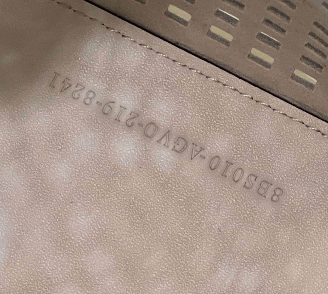 MON TRESOR 19 IN WHITE PERFORATED CALFSKIN mysite