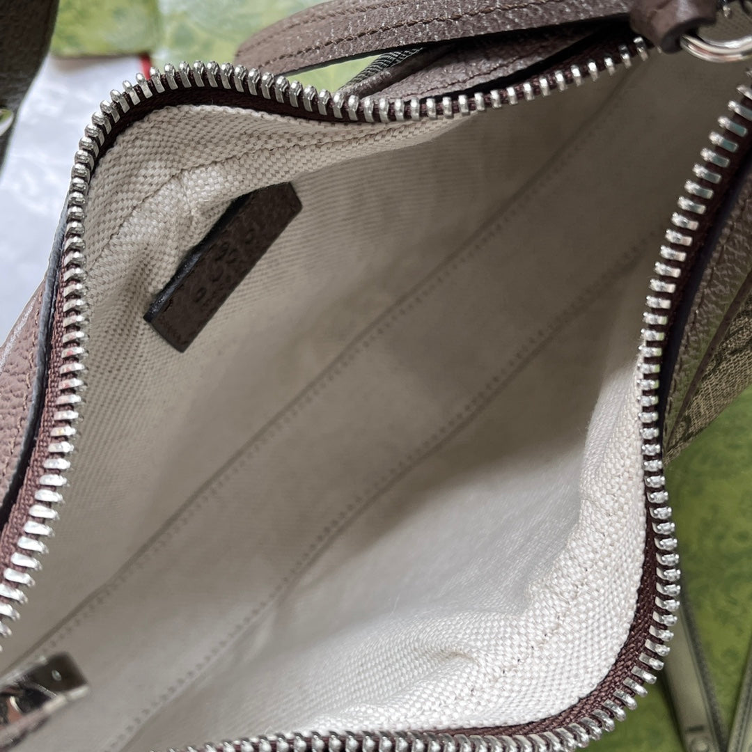 Gucci Attache bag 23 Brown Beige Canvas 239983 mysite