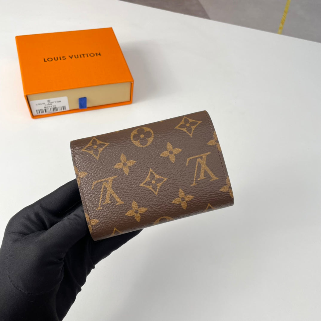 LV M62472 Victorine Wallet Brown Monogram Canvas 221679 mysite