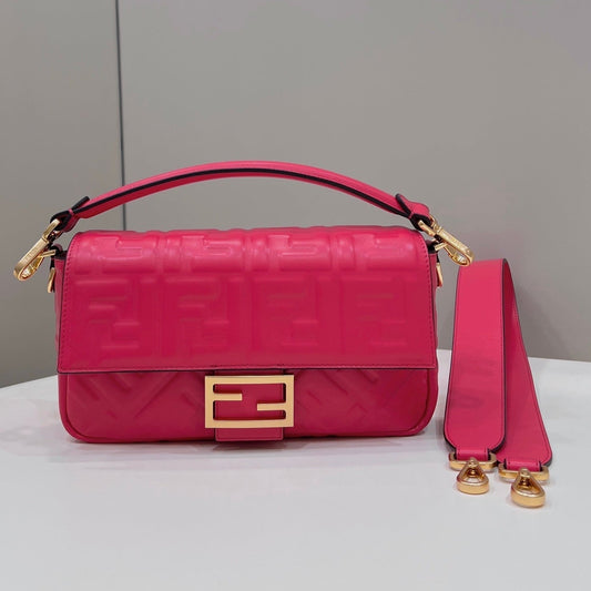 Baguette 27cm Red Lambskin Gold Hardware mysite