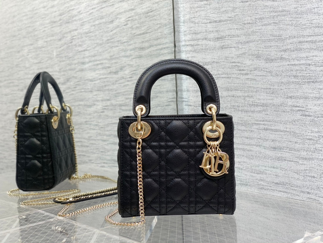 mini lady 17 black casfskin ghw mysite