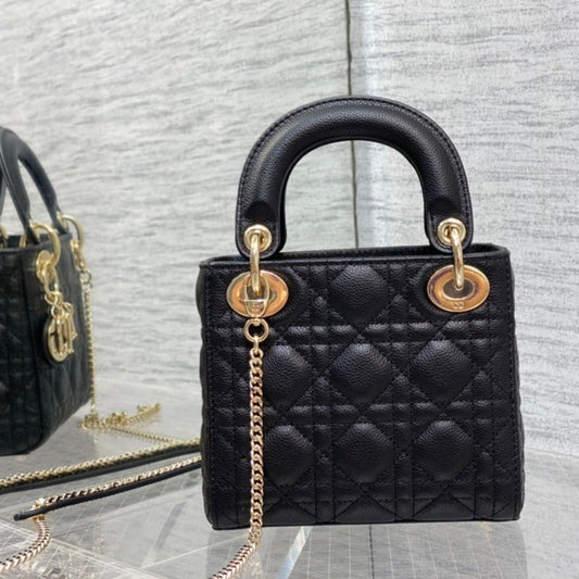 mini lady 17 black casfskin ghw mysite