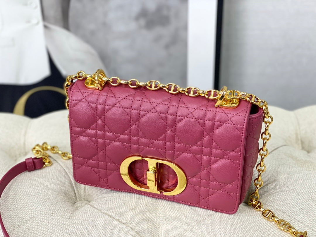 SMALL CARO BAG 20 DARK PINK CALFSKIN mysite