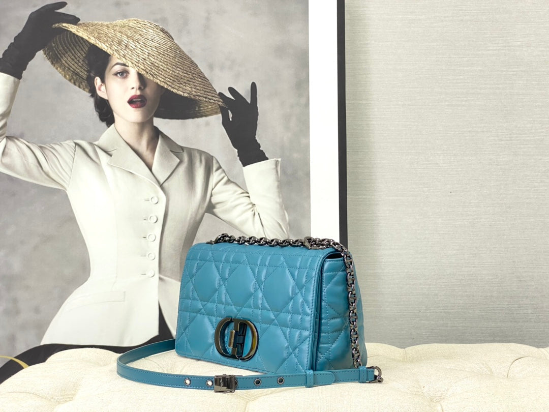 medium caro 25.5 azure blue black hardware mysite