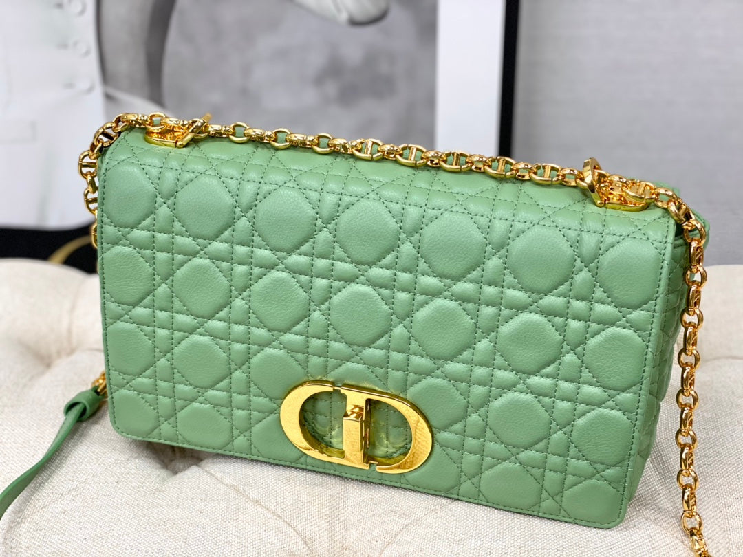 LARGE CARO BAG 28 LIGHT GREEN CALFSKIN mysite