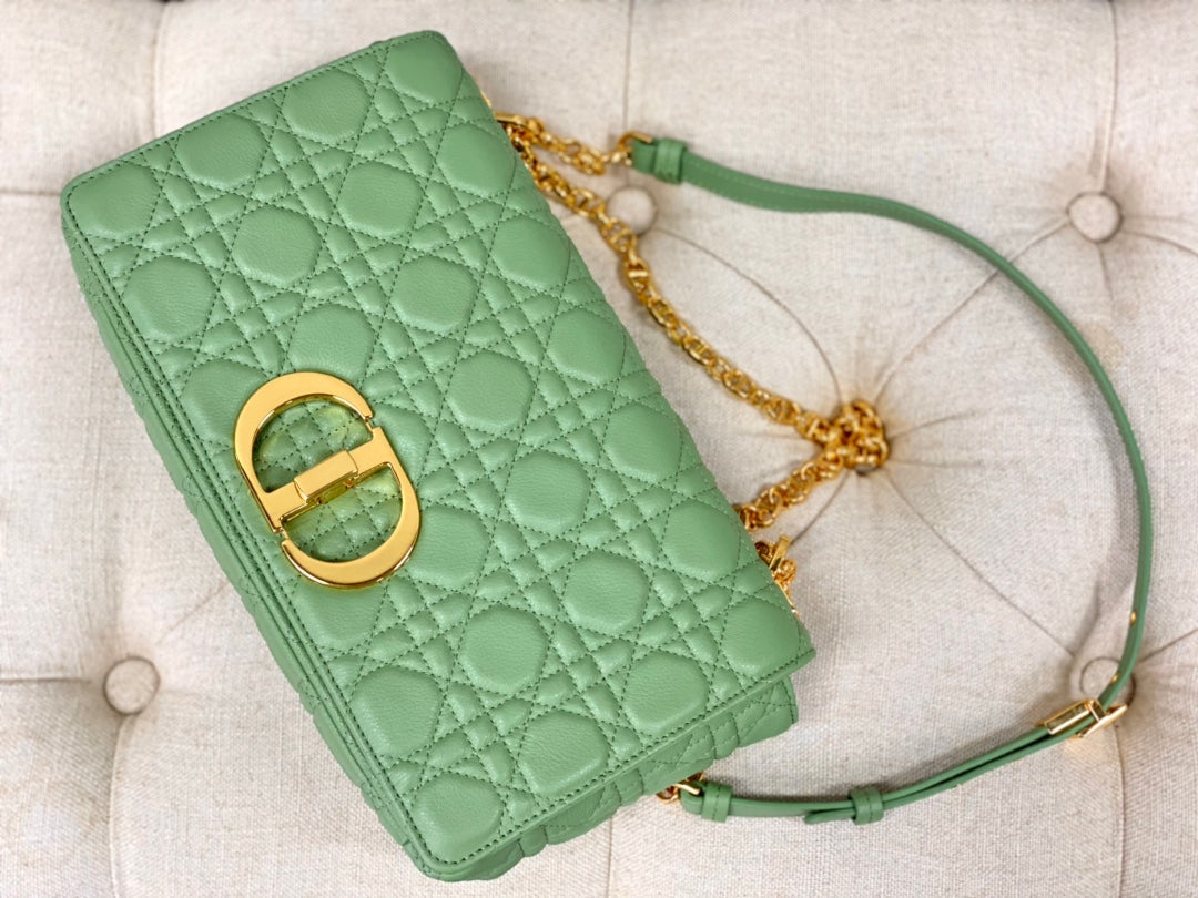 LARGE CARO BAG 28 LIGHT GREEN CALFSKIN mysite