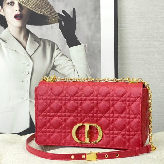 LARGE CARO BAG 28 RED CALFSKIN mysite