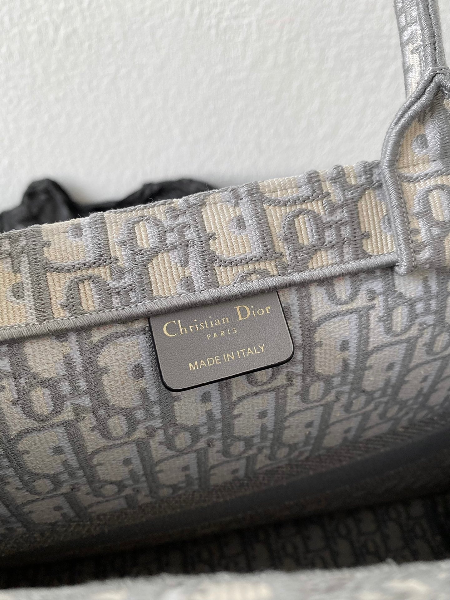 Large CD Book Tote 42cm Grey mysite