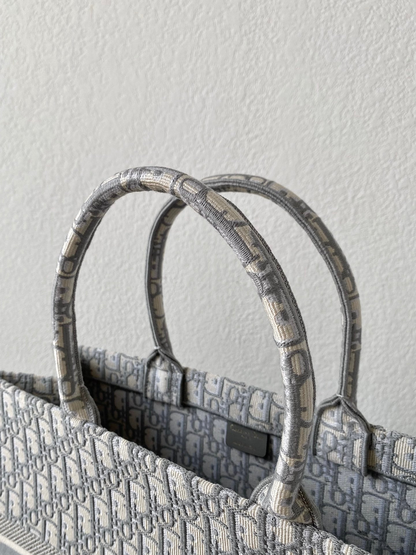 Large CD Book Tote 42cm Grey mysite