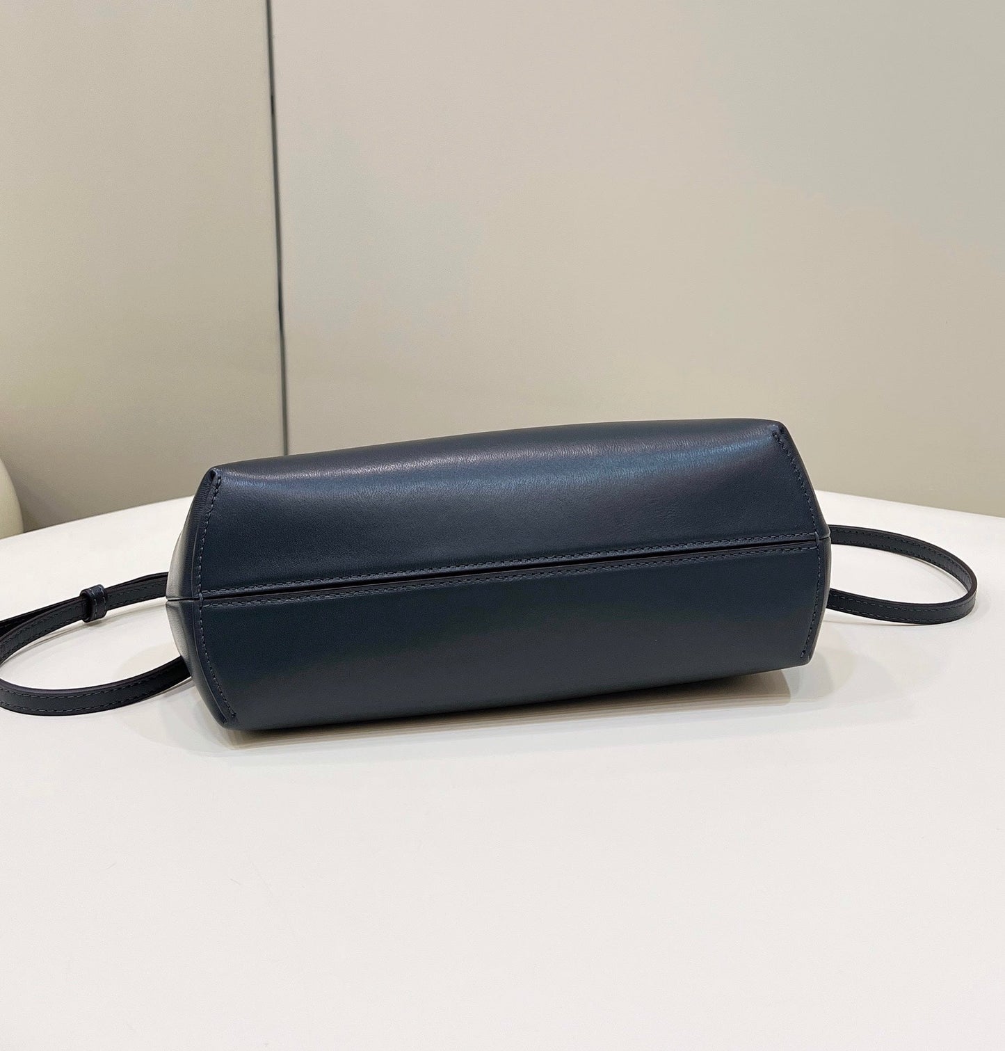 FENDI FIRST SMALL 26 BLACK LEATHER BAG WITH EXOTIC DETAILS mysite
