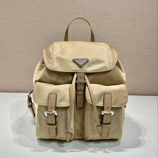 SMALL BACKPACK 28 IN SHOELACE BEIGE PARACHUTE FABRIC mysite