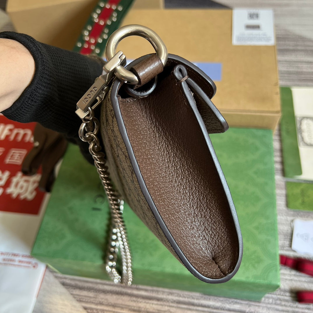 DIONYSUS 25 SMALL BAG IN GG SUPREME CANVAS mysite