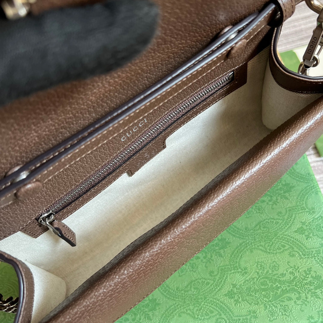 DIONYSUS 25 SMALL BAG IN GG SUPREME CANVAS mysite