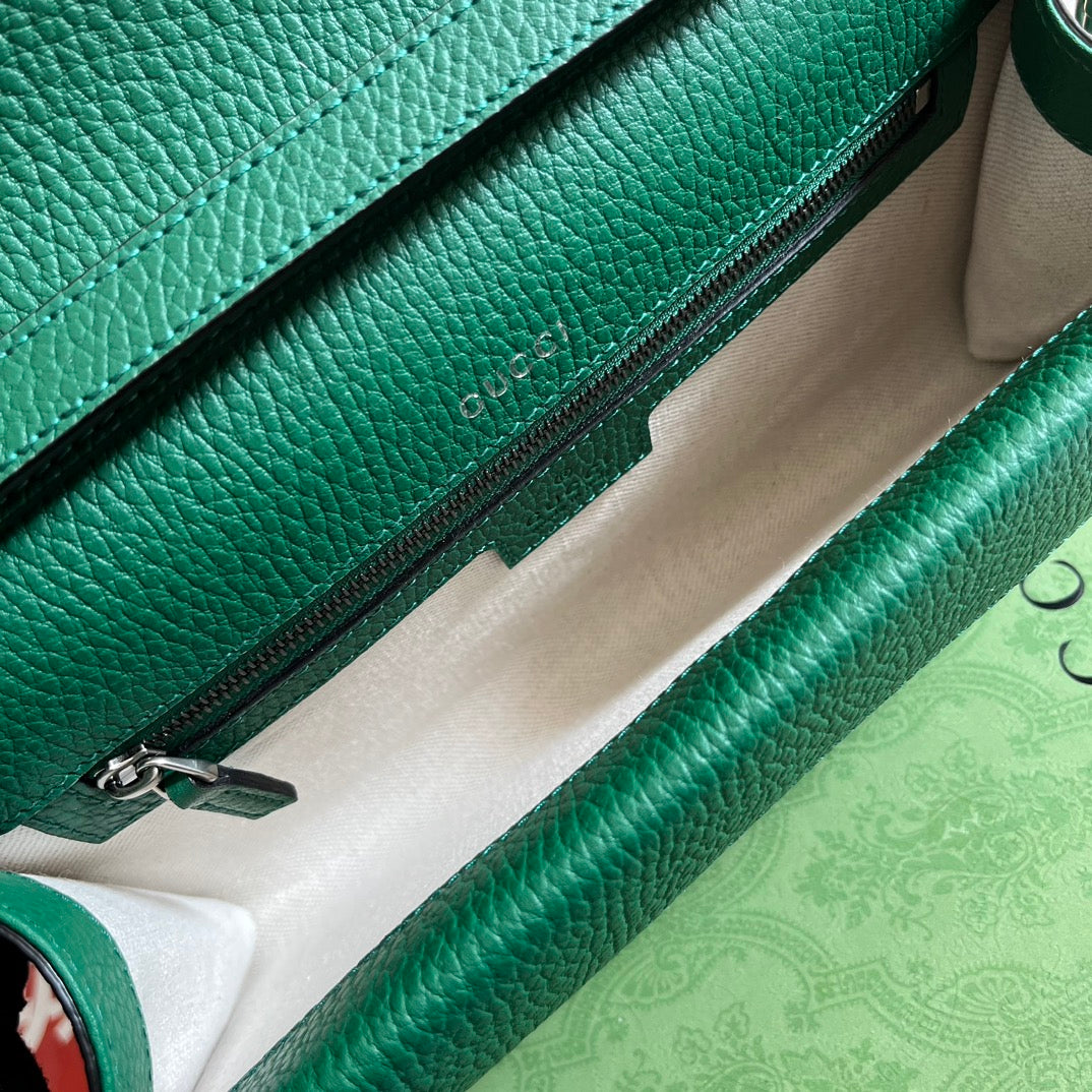 DIONYSUS 28 BAG IN EMERALD GREEN CALFSKIN 322359 mysite