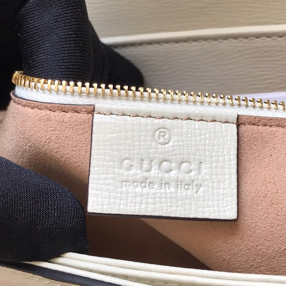 GG HORSEBIT 1955 MINI BAG 25 IN WHITE CALFSKIN mysite