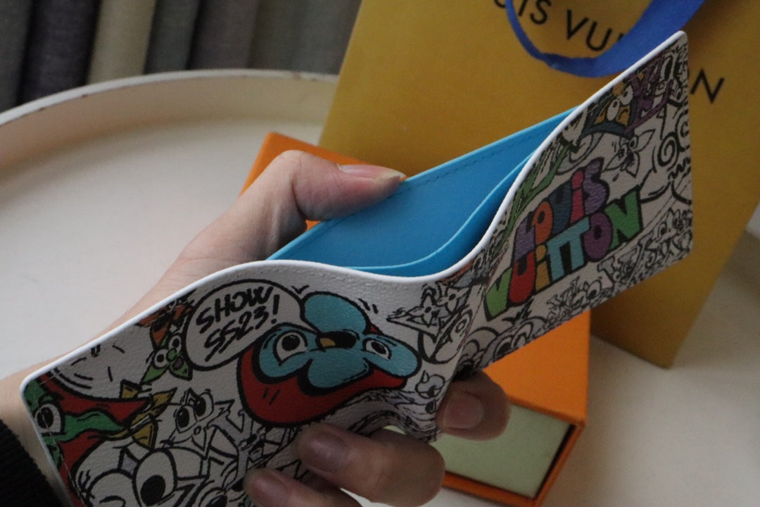 LV Multiple Wallet Monogram Comics Canvas 195896 mysite