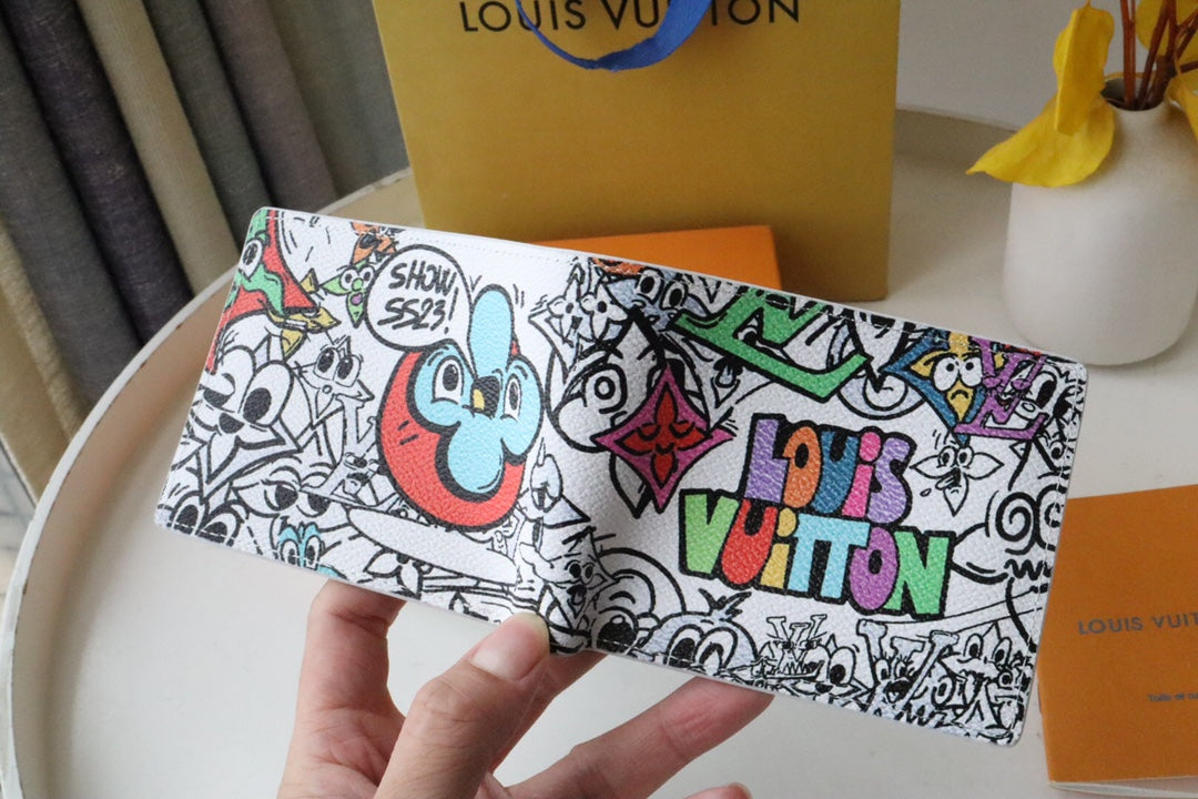 LV Multiple Wallet Monogram Comics Canvas 195896 mysite