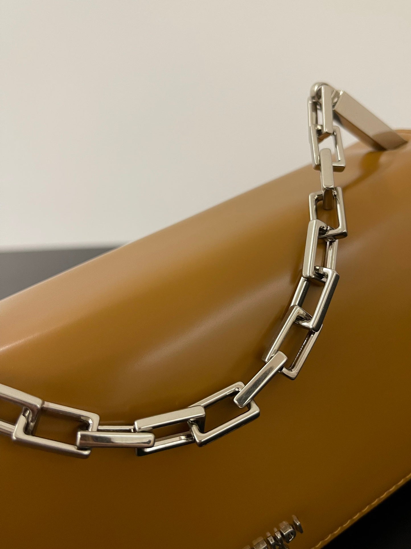 FENDI MINI FIRST SIGHT 23 BAG IN COPPER BROWN CALFSKIN WITH SILVER HARDWARE mysite