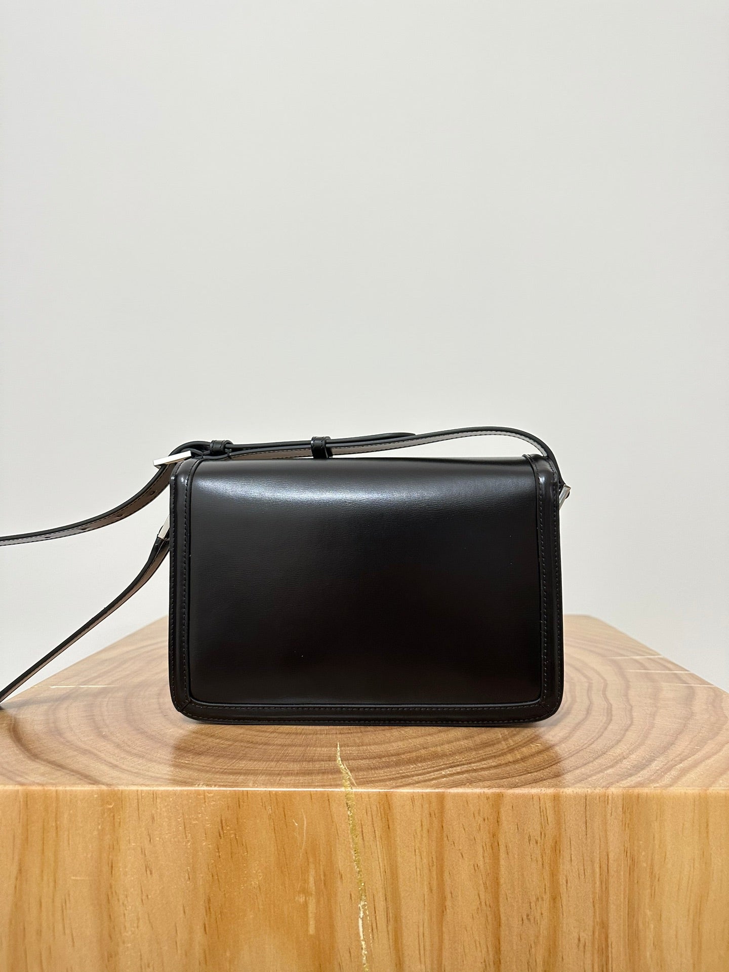 YSL Solferino Small Satchel Bag Black Silver Calfskin 339491 mysite