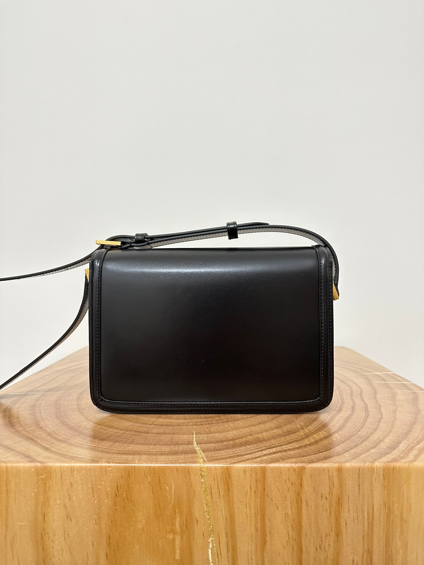 YSL Solferino Small Satchel Bag Black mix Beige Gold Calfskin 339470 mysite