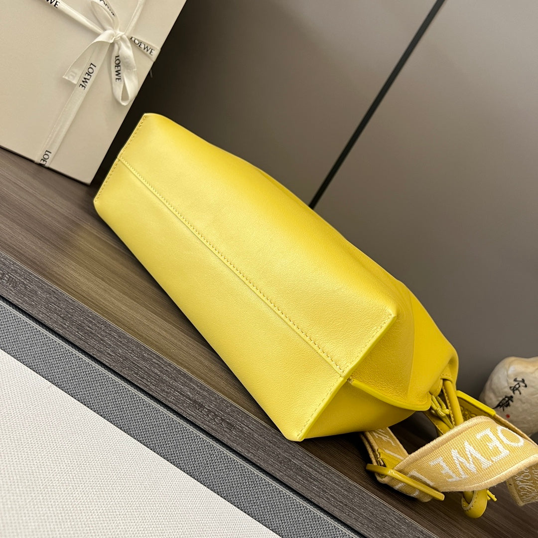 Loew Yellow Flamenco Puffer Shoulder Bag mysite