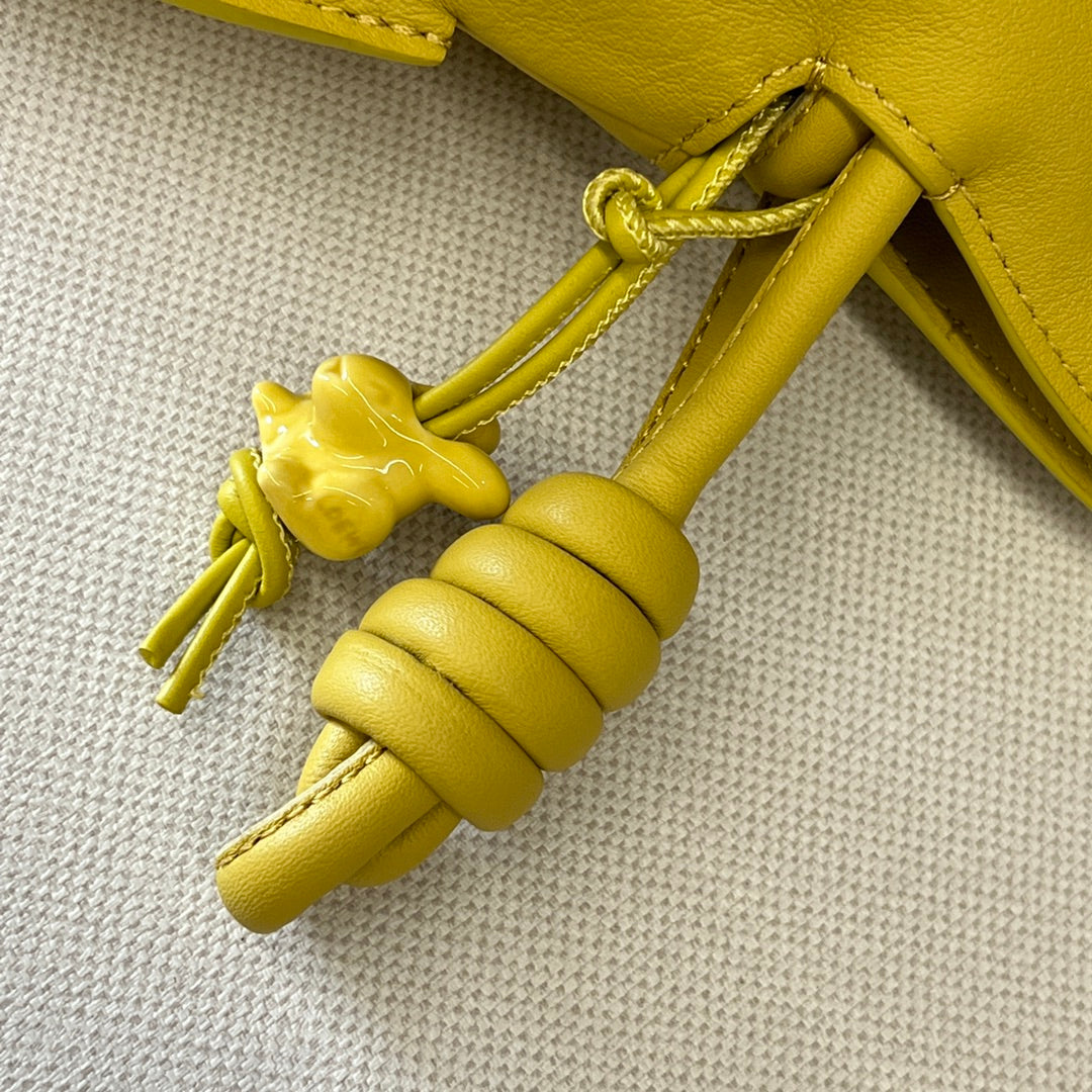 Loew Yellow Flamenco Puffer Shoulder Bag mysite