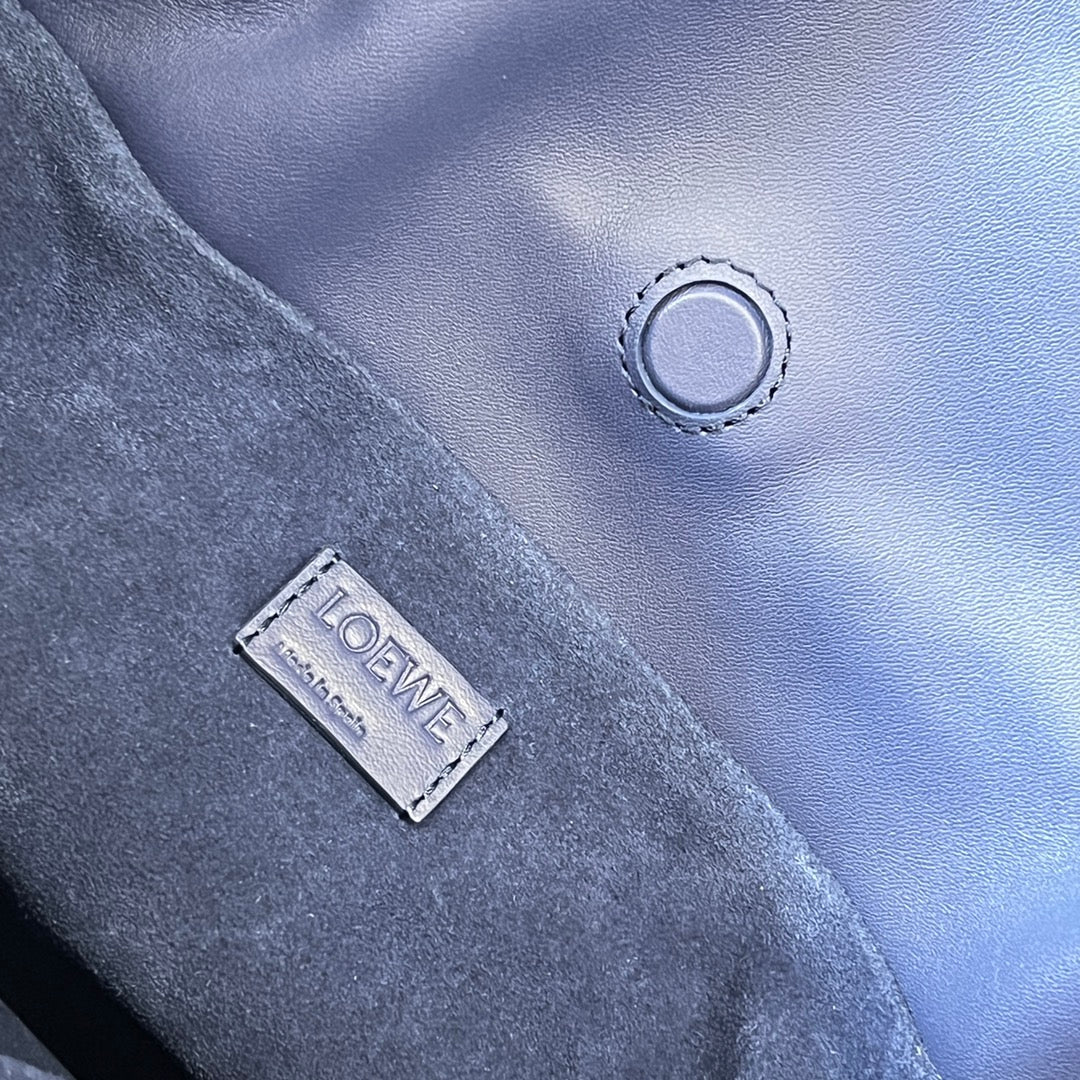 Loew BLue Purple Flamenco Puffer Shoulder Bag mysite