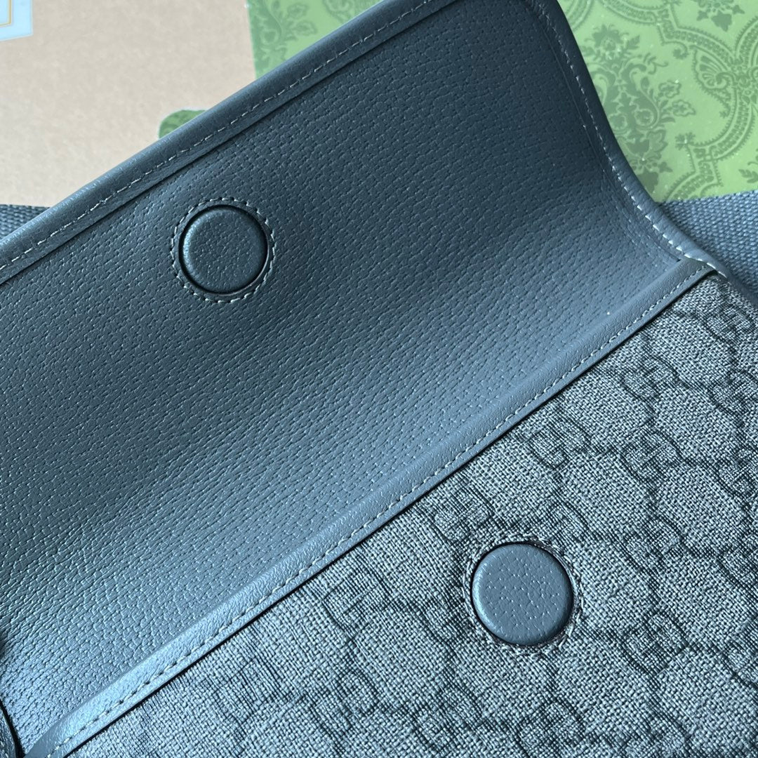 Gucci Waist Bag Grey Canvas 239995