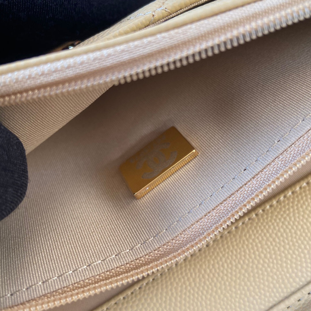 CC Woc 20cm Lime Grained Calfskin Gold Hardware mysite