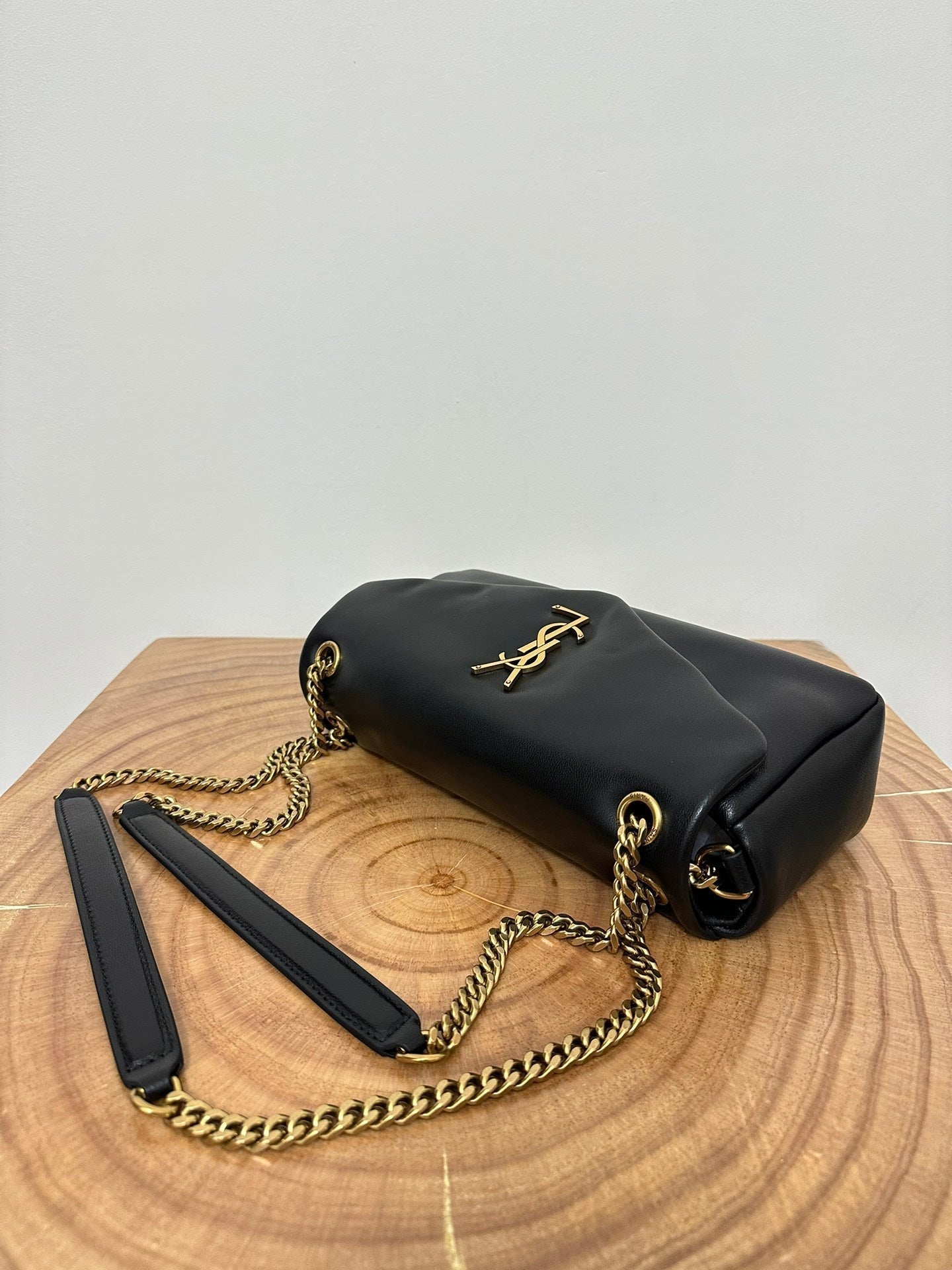 SL 26cm Calypso Chain Bag Black Leather mysite
