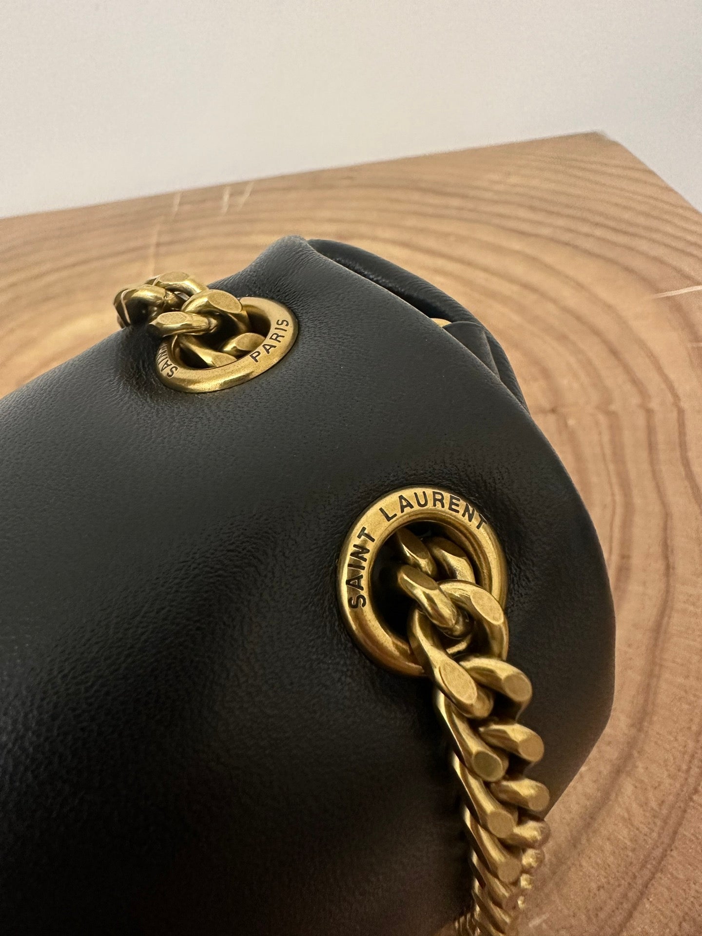 SL 26cm Calypso Chain Bag Black Leather mysite