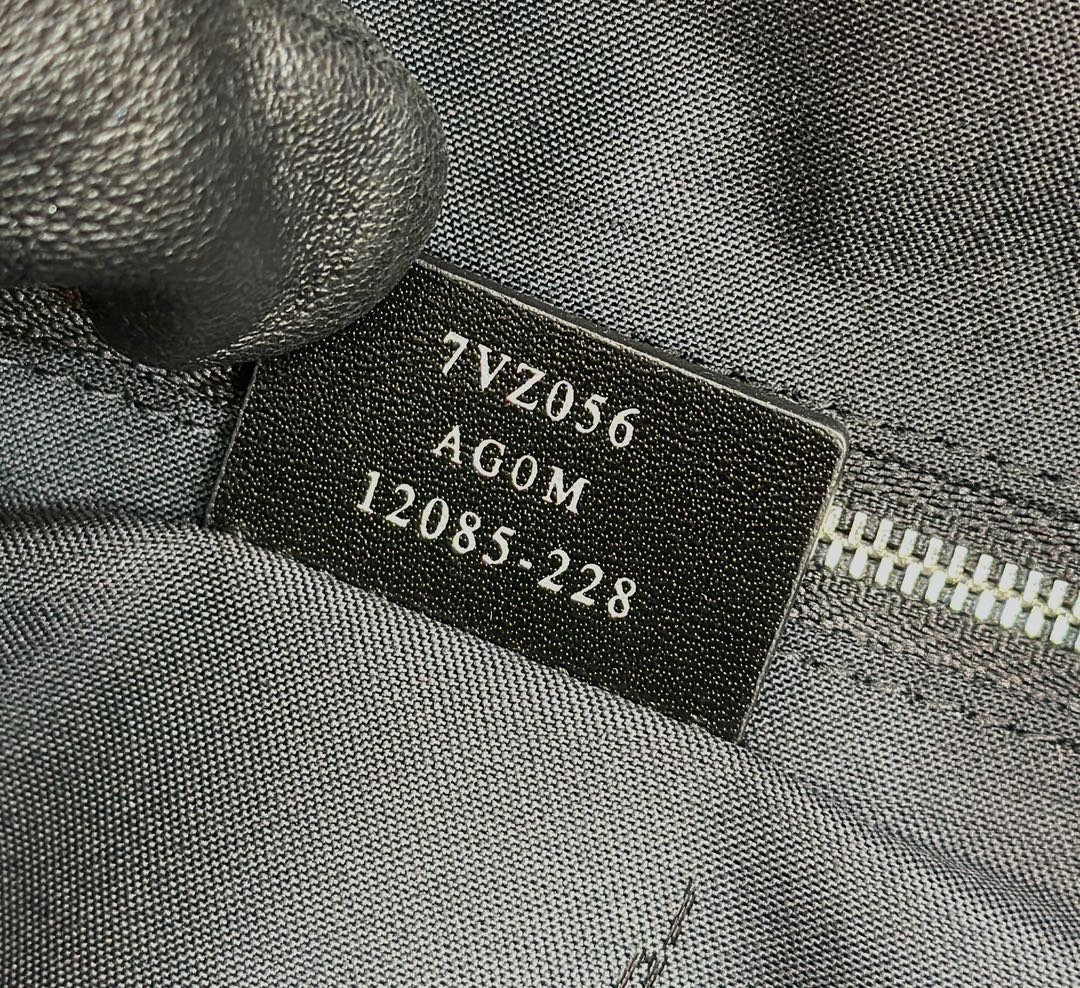 FENDI STRIKE LARGE 46 FF MIDNIGHT BLUE JACQUARD FABRIC BACKPACK mysite