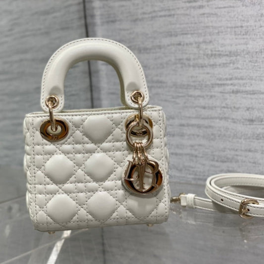 micro lady 12 white lambskin ghw mysite