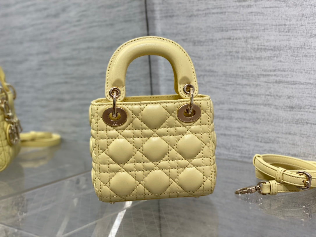 micro lady 12 yellow lambskin ghw mysite