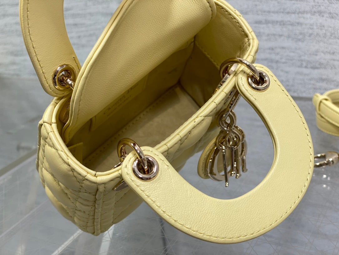 micro lady 12 yellow lambskin ghw mysite